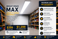Bright Space Max - Fully Installed Pay $399 Deposit To Lock In Today .